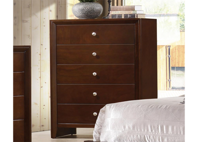 Conner Queen Upholstered Panel Bed Black And Dark Brown