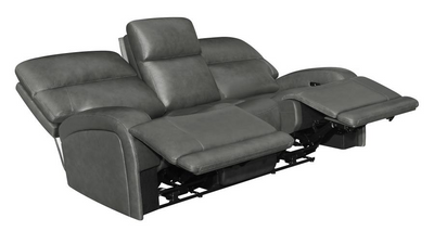 Longport 3-Piece Upholstered Power Living Room Set Dark Brown