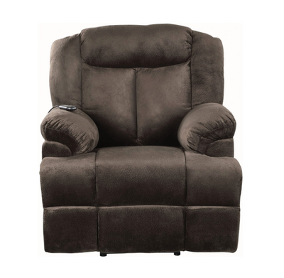 Power Lift Recliner With Wired Remote Chocolate