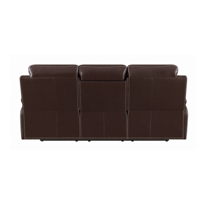 Myleene Motion Sofa With Drop-Down Table Chestnut