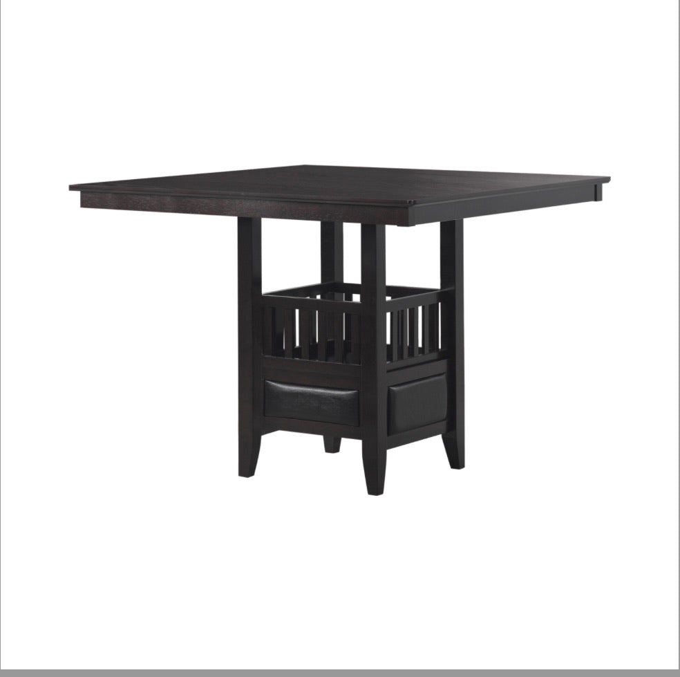 Jaden Square Counter Height Table With Storage